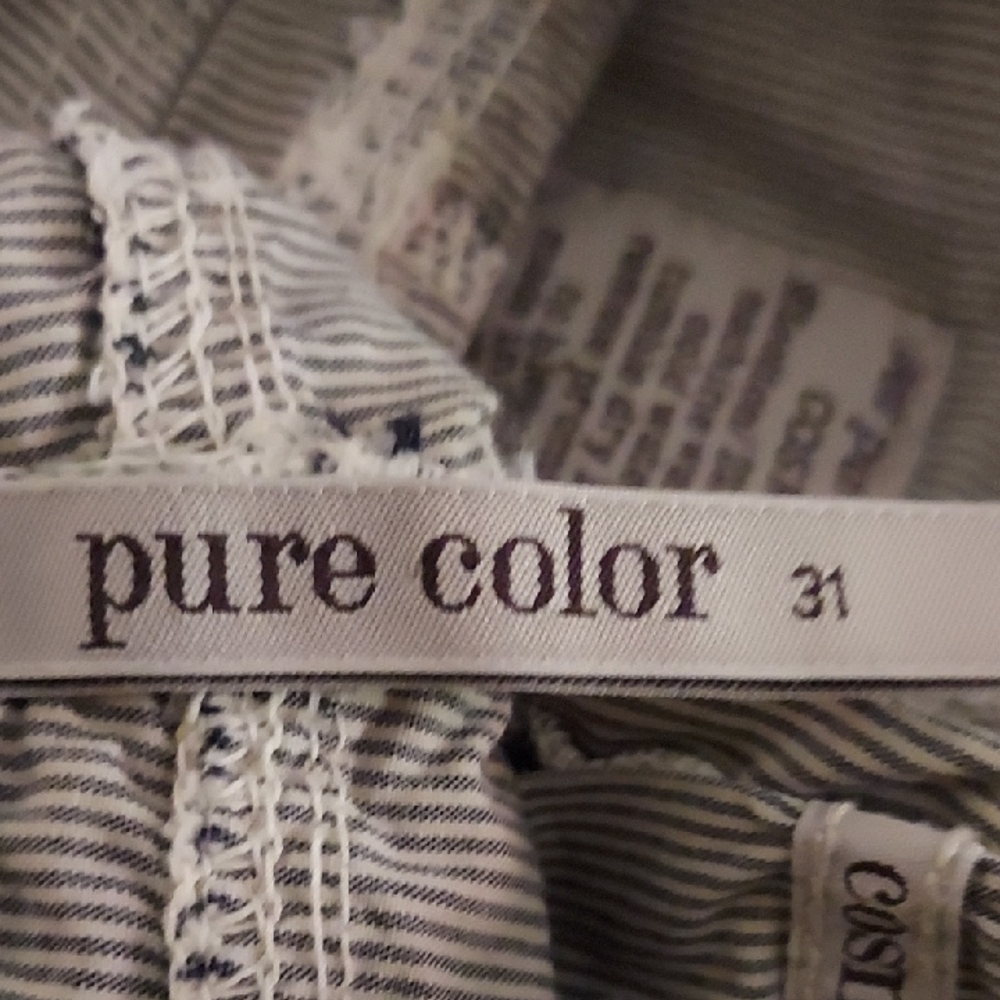 Pure Color Striped Garment - Picture 2 of 6